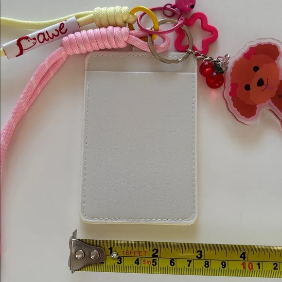 🍒 Handmade Poodle Card & Key Holder - Picture 6 of 10